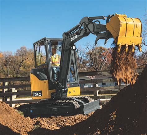 john deere 26g compact excavator|john deere 26g lifting capacity.